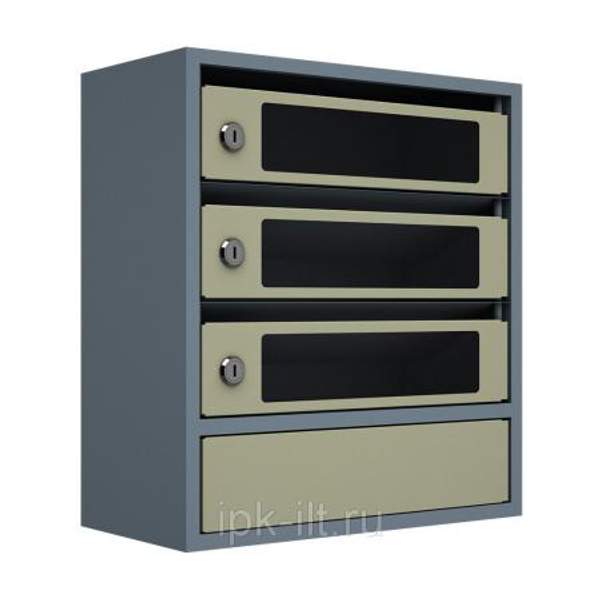 Почтовые ящики на 3 секции Корунд