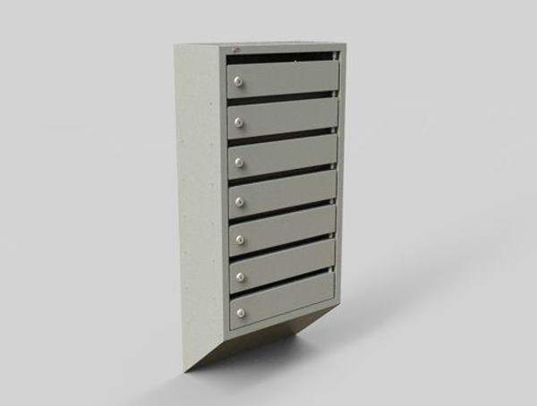 Почтовые ящики в подъезд «Орион» 7 секций