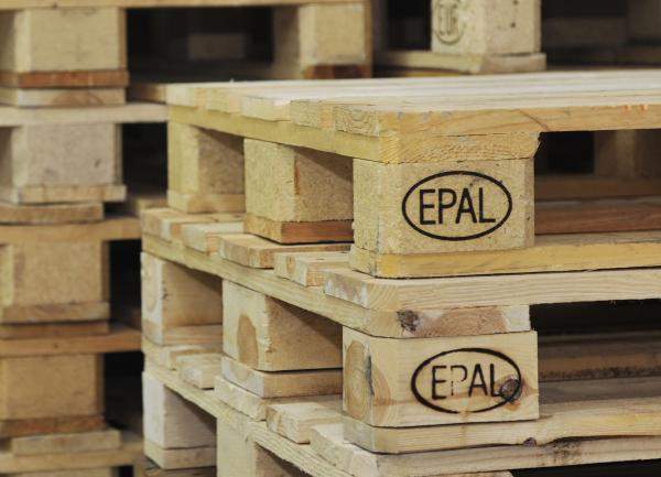 Поддон деревянный 1200*800 стандарта ГОСТ.