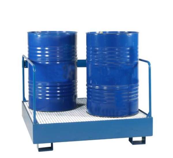 Поддон для хранения бочек с ограждением МС-10