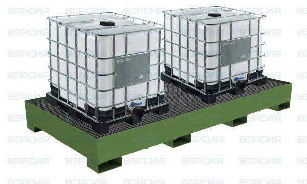 Поддон для кубической емкости (2 емкости)