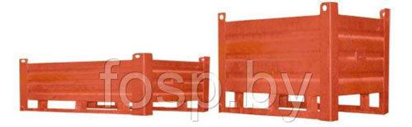 Поддон ящичный металлический