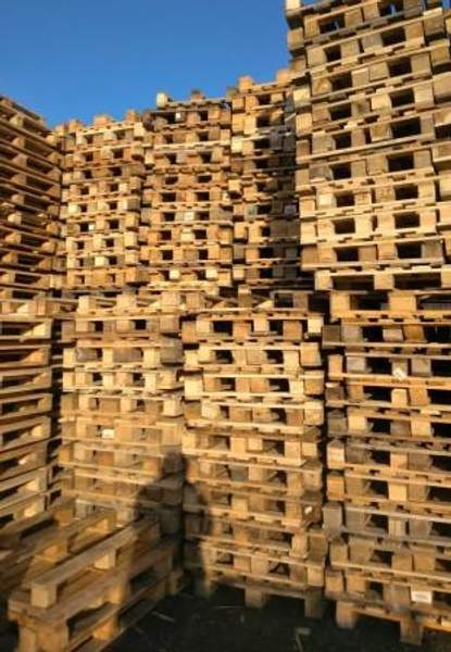 Поддоны деревянные б.у, европоддоны, палеты,поддоны -Оптом