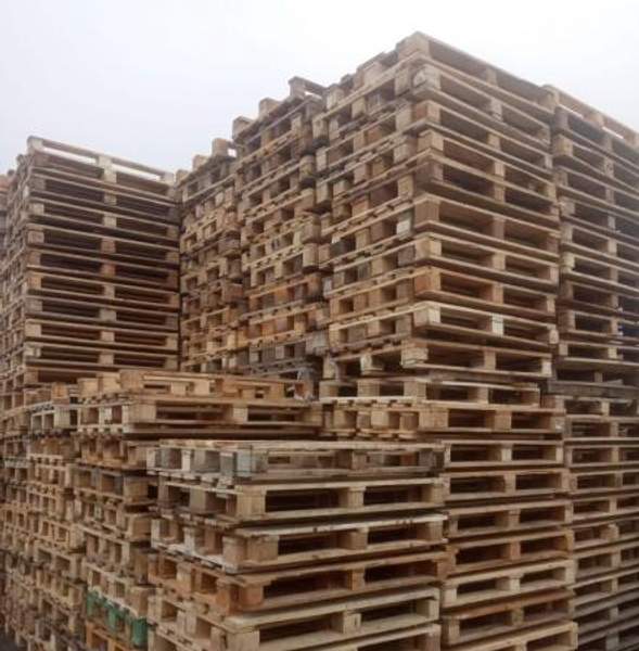 -Поддоны деревянные бу, европоддоны, палеты -Оптом