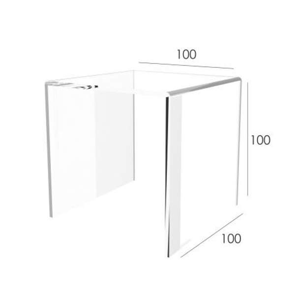 Подиум П-обр 100х100х100 3мм пр под товар
