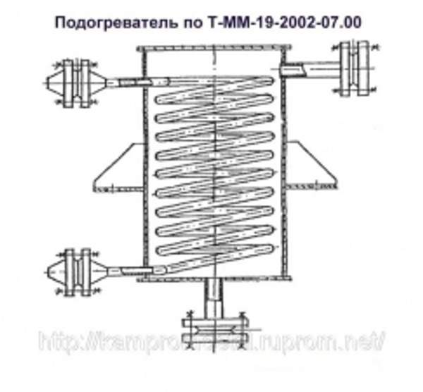 Подогреватель по Т-ММ-19-2002-07.00