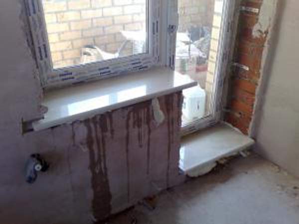 Подоконники белый