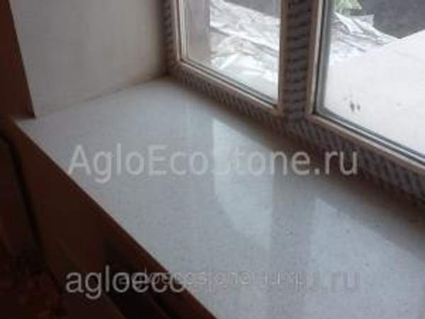 Подоконники из агломерата разные цвета