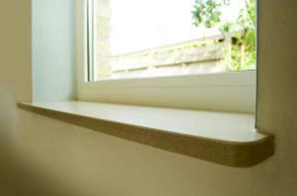 Подоконники из агломерата жёлтый