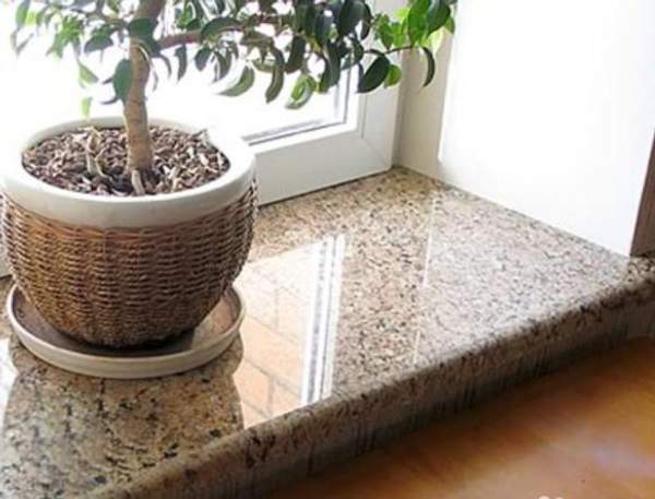 Подоконники из гранита. Натуральный камень