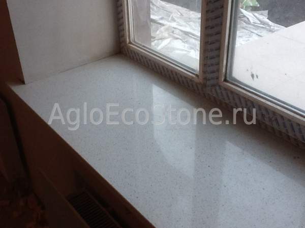 Подоконники из искусственного камня агломерата