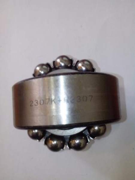 Подшипник шариковый радиальный сферический двухрядный с закрепительной втулкой 2307К+Н2307