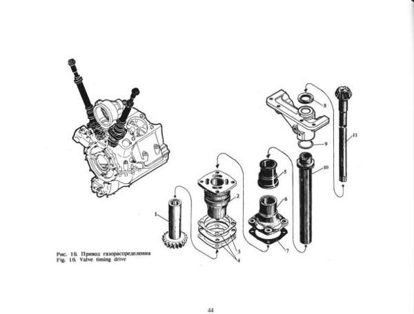 Подшипник шестерни наклонного валика 308-14-11