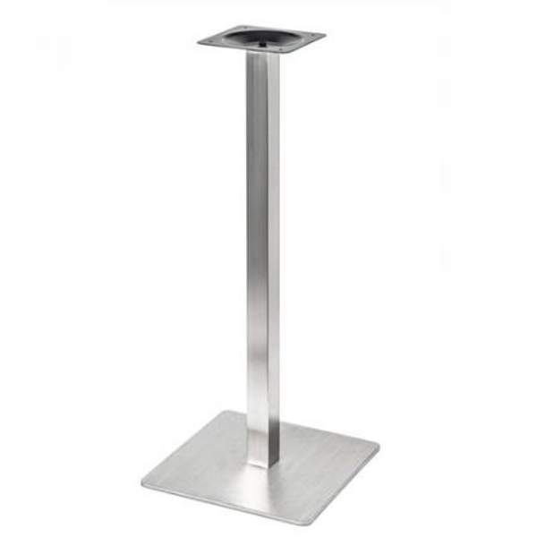 Подстолье барное матовая нержавейка Е-05