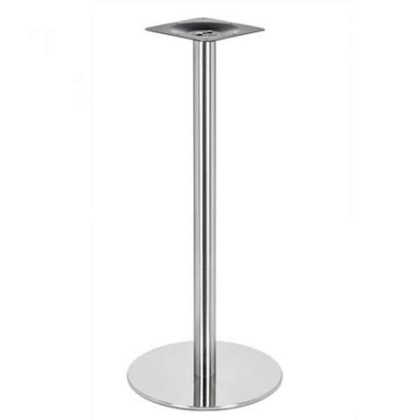 Подстолье барное матовая нержавейка Е-19