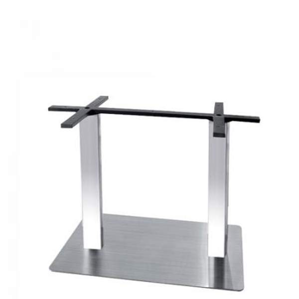 Подстолье матовая нержавейка Е-25