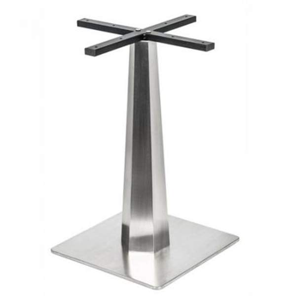 Подстолье матовая нержавейка E-40