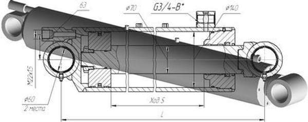 Подъем первой стрелы ИМ 150.100М.00.000