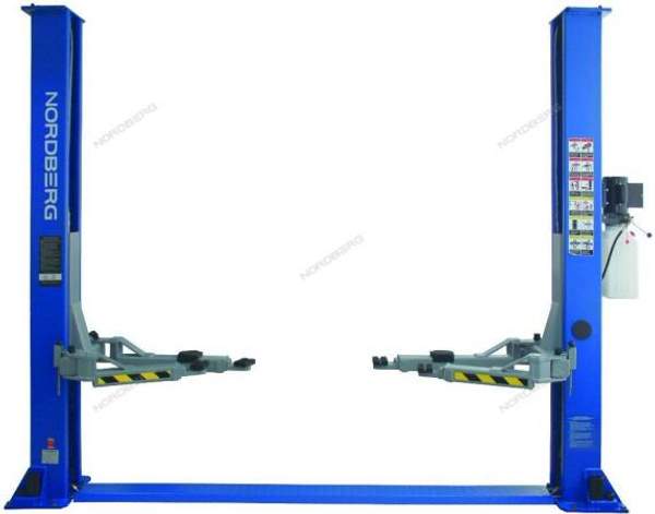 Подъемник 380V 2х стоечный 4т, асимметричный