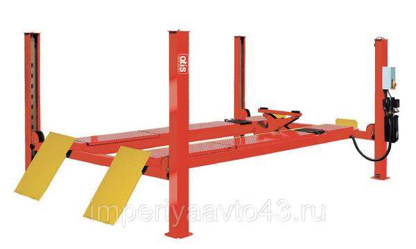 Подъемник четырехстоечный под сход-развал, грузоподъемность 6,5 тонн ATIS A465A