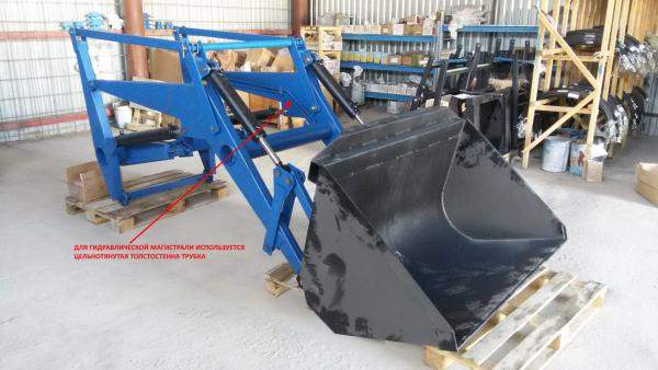 Погрузчик фронтальный пку 0.8 Баранул Усиленный