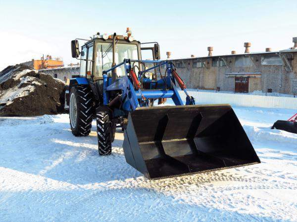 Погрузчик фронтальный пку 0.8 кун на мтз юмз т40 лтз