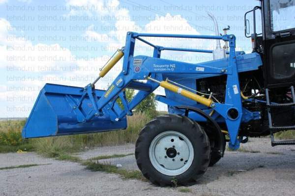 Погрузчик фронтальный усиленный ПКУ 0.8 КУН на МТЗ