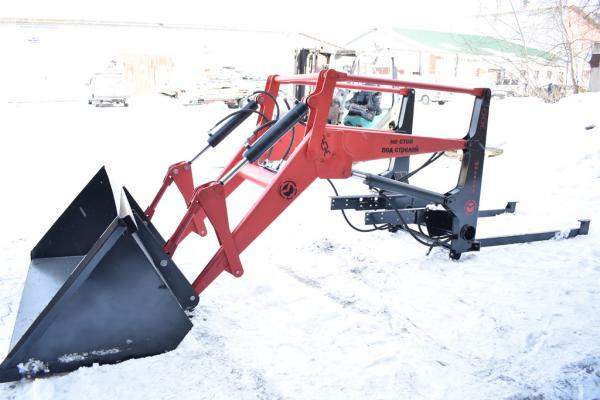 Погрузчик пку 0.9 КУН на МТЗ, т40, ЮМЗ, т25