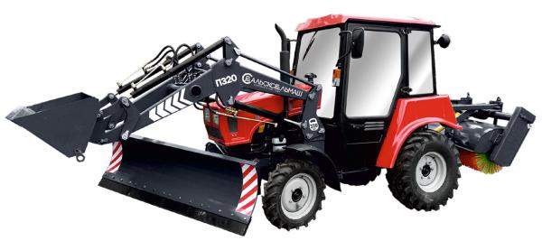 Погрузчик Сальсксельмаш П-320 с ковшом 0,2 куб.м.