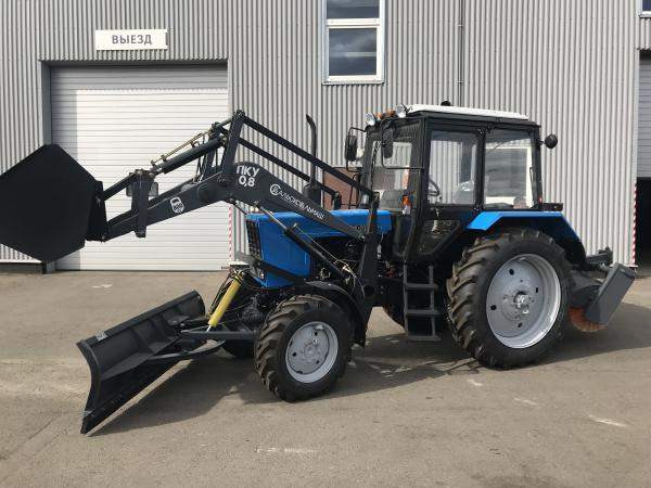 Погрузчик Сальсксельмаш ПКУ-0,8 с ковшом 0,8 куб.м.