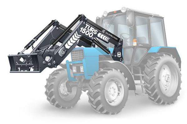 Погрузчик Сальсксельмаш ТУРС-1500 (КУН-1200) с ковшом 0,8 куб.м.