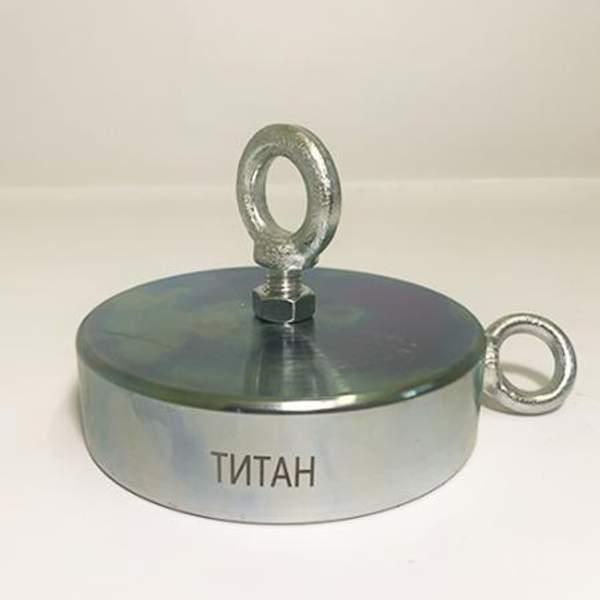 Поисковый односторонний магнит F600 "ТИТАН"(600 кг)