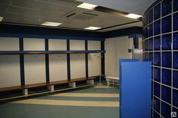 Покрытие для раздевалок