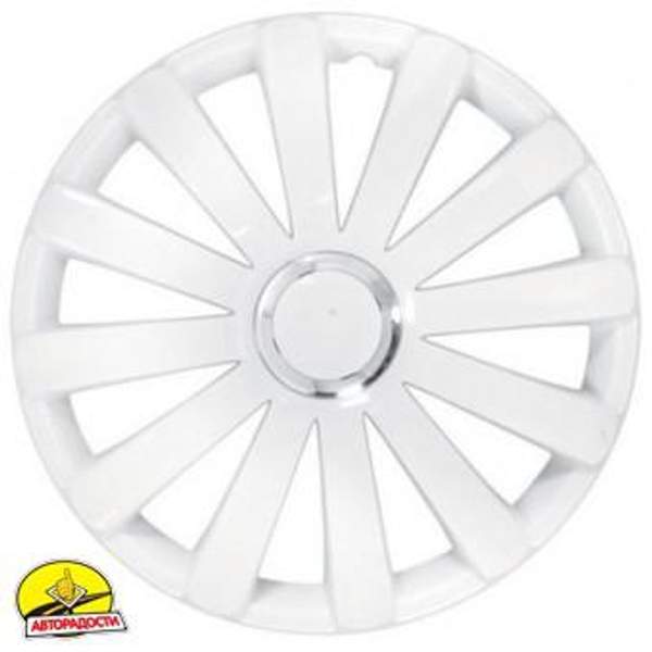 ПОЛЬША Колпаки на колеса 16 декоративные Радикал Про белые"