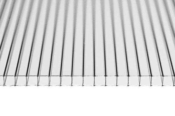 Поликарбонат сотовый Скарб Прозрачный 6мм