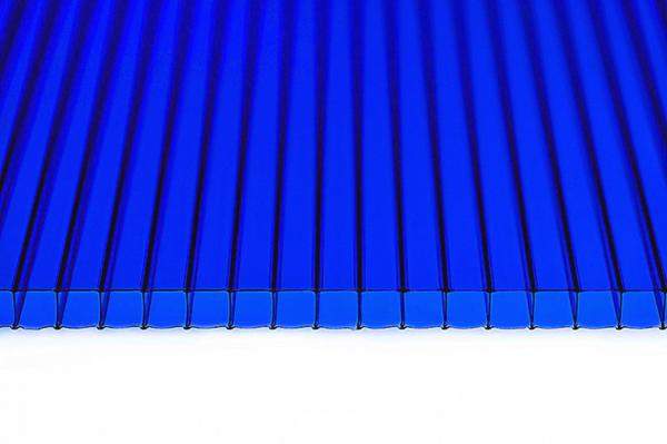 Поликарбонат сотовый Скарб Синий 10мм