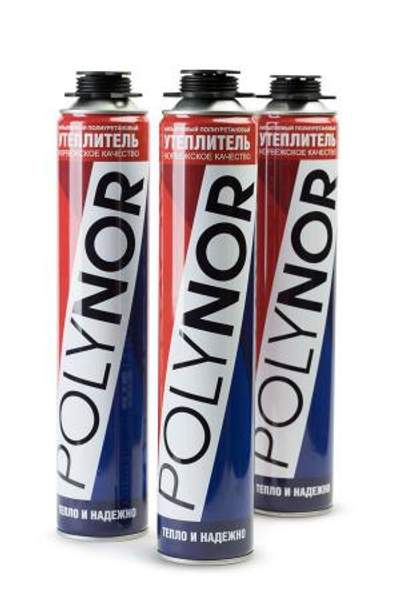 Полинор - утеплитель напыляемый - 1 баллон
