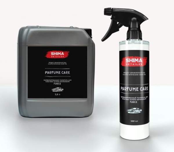 Полироль для пластика салона парфюмированный Shima Detailer PARFUME CARE FORCE (0,5л)