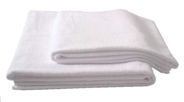 Полотенце гостиничное махровое 40х70 белое