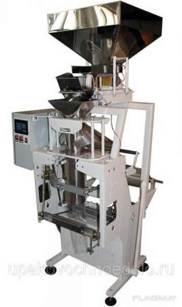 Полуавтомат для фасовки упаковки сыпучих продуктов У-01-53 с ручной протяжкой пленки