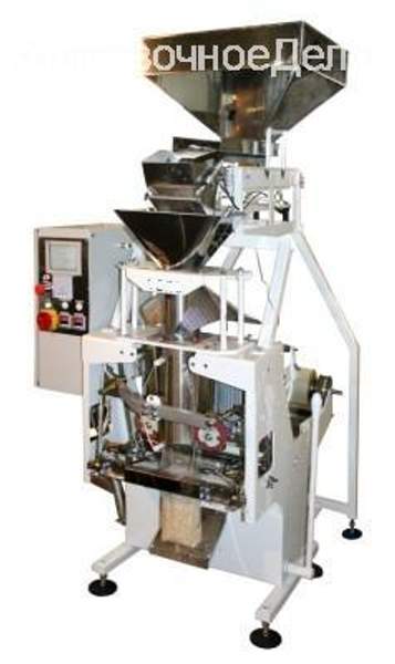 Полуавтомат для фасовки упаковки сыпучих продуктов У-01-80 с автоматической протяжкой пленки