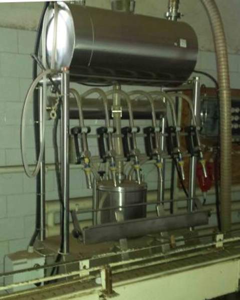 Полуавтоматическая линия розлива