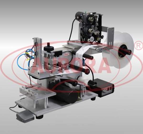 Полуавтоматический этикетировщик для плоских поверхностей с датировщиком АЭ-4М