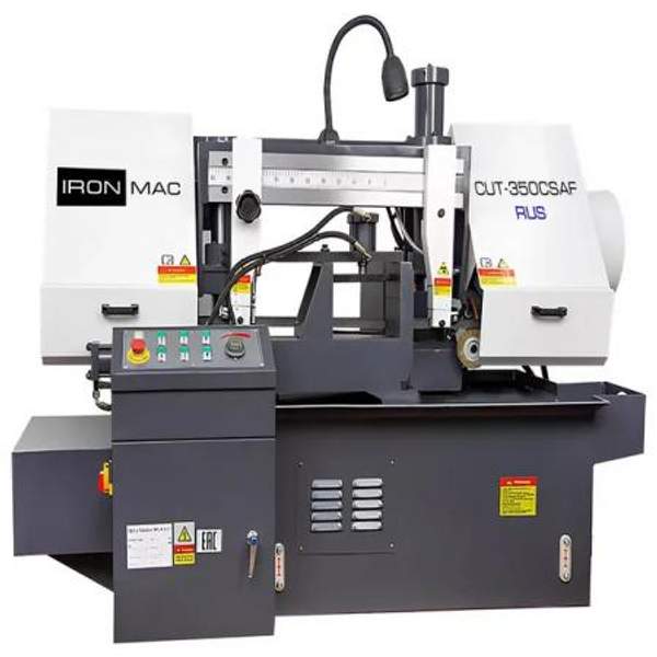 Полуавтоматический ленточнопильный станок IRONMAC CUT-350 CSAF RUS
