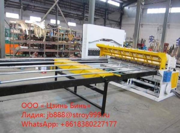 Полуавтоматическое оборудование для производства сварных сеток 3д