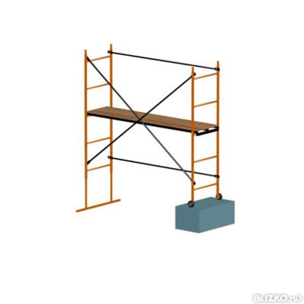 Помост строительный телескопический