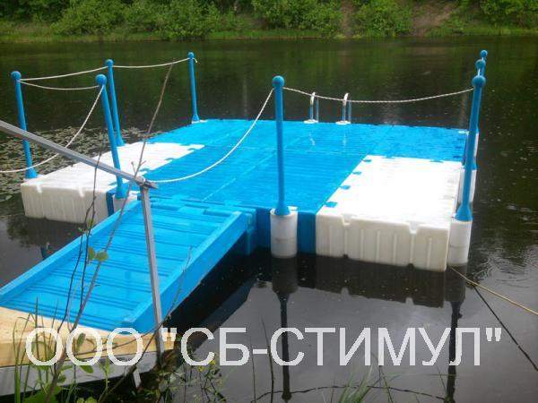 Понтон модульный пластиковый