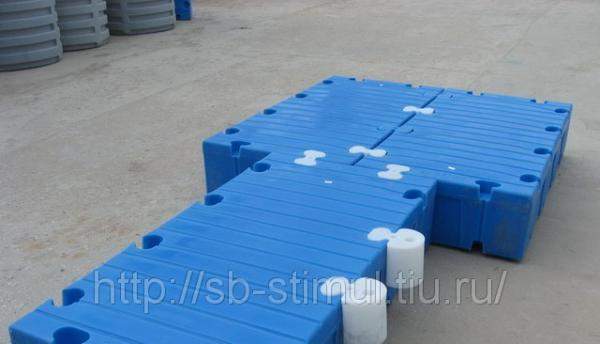 Понтон пластиковый