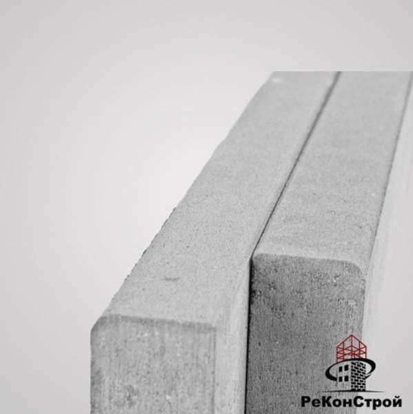 Поребрик тротуарный BRAER, БР100.20.8, серый, с доставкой на объект!