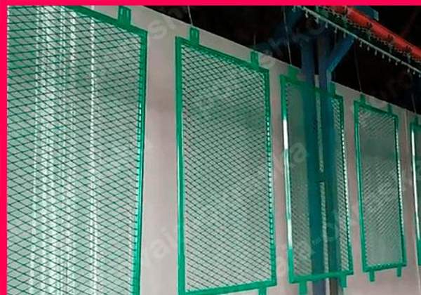 Порошковая покраска сетки, решеток